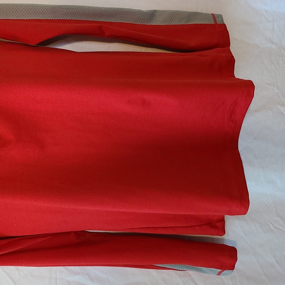 Ohio State Buckeyes Red Half Zip Jacket, Large, Excellent Condition - Picture 3 of 8